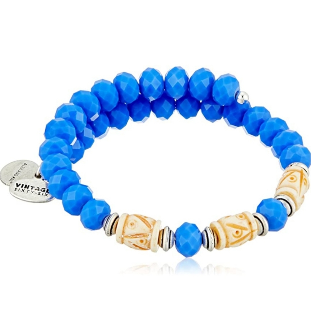 ALEX AND ANI Vintage Wrap - Deep Sea Collection